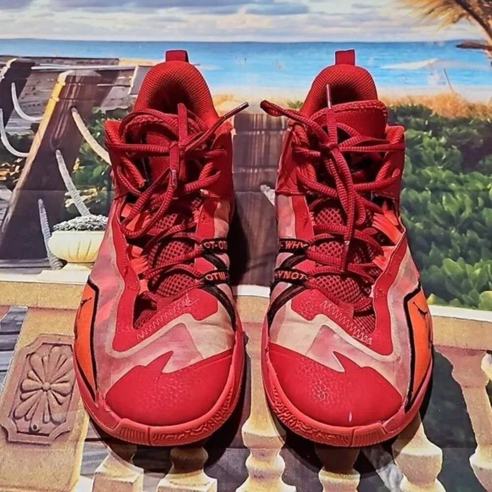 Jordan One Take Red Basketball Shoes Size 10